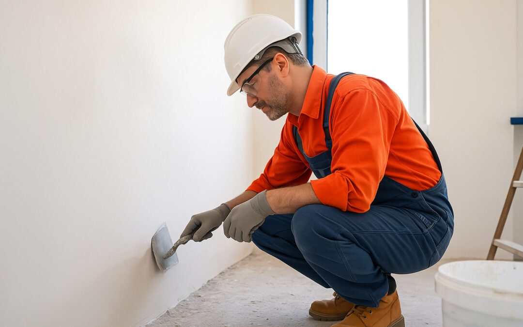 How to Repair Water Damage Before Plastering